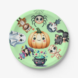 Kid's Halloween-Party Pappteller