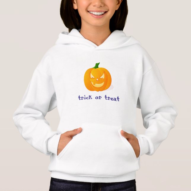 Kids Halloween Pullover Hoodie (Vorderseite)