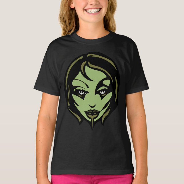 Kid's Halloween Shirt Kostüm Zombie Sweatshirt (Vorderseite)