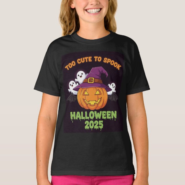 Kids Halloween T - Shirt (Vorderseite)
