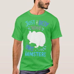 Kids Hamster nur ein Junge, der Hamster Lieben Ges T-Shirt