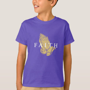 Kids Hands des T - Shirt des Gebet