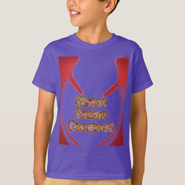 Kids' Hanes Hakuna Matata Show Respekt Sweatshirt T-Shirt (Vorderseite)