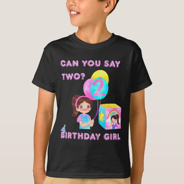Kids Happy Birthday  T-Shirt (Vorderseite)