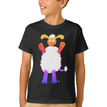 Kid's Happy Hensly Rainbow T-Shirt-Shirt