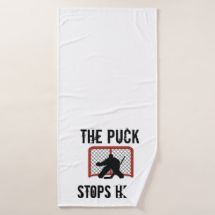 Kids Ice Hockey Goalie Handtuch Badehandtuch