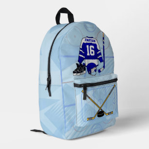 Kids Ice Hockey Kollektion Bedruckter Rucksack