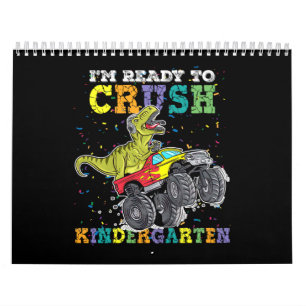 Kids ich bin bereit, den Kindergarten-Monstertruck Kalender