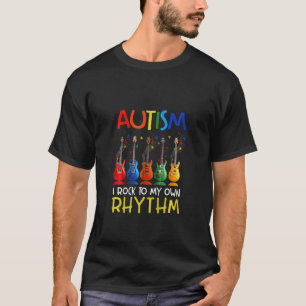 Kids ich rocke zu meinem eigenen Rhythmus Gitarre T-Shirt