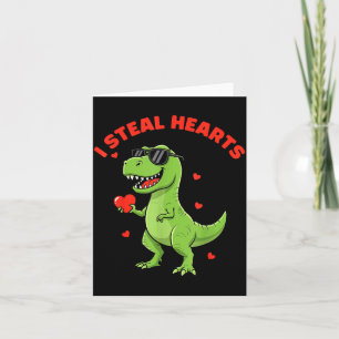 Kids ich stehle Herzen trex Dino Baby Junge Valent Karte