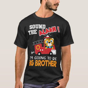 Kids Ich werde ein großer Bruder sein T-Shirt Feue