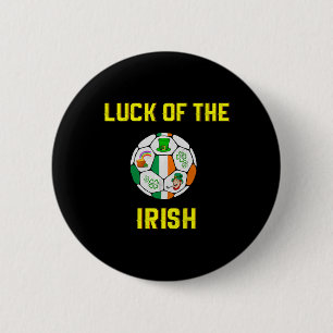 Kids Irischer Flagge Irland Fußball Byll Art  Button