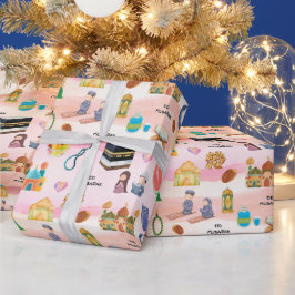 Kids Islamic Gift Wrap – Colourful Eid & Ramadan Geschenkpapier