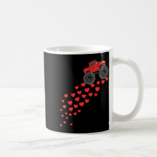 Kids Jungen Valentinstag Monster Truck Herzen Todd Kaffeetasse