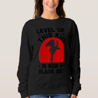 Kids Karate Uniform Black Belt Award Sweatshirt