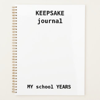  Kids Keepsake Journal - School Year Memory Planer