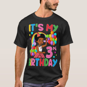 Kids Kids It's 3D Birthday Gracie's Corner Thr T-Shirt