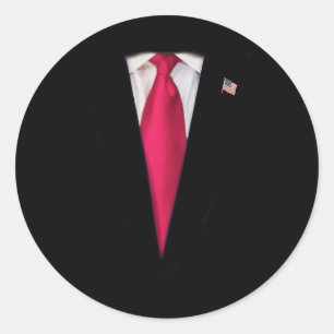 Kids Kids Trump Halloween Costume , US-Präsident Runder Aufkleber