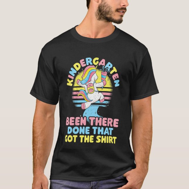 Kids Kindergarten Graduation Kindergarten Been The T-Shirt (Vorderseite)