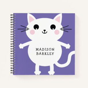 Kids Kitty Cat Niedlich Notizbuch