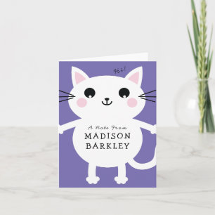 Kids Kitty Cat Niedlich Stationary
