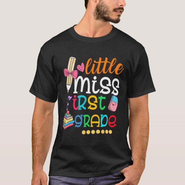 Kids Klein fehlschlagen erste Klasse zurück zur Sc T-Shirt (Vorderseite)