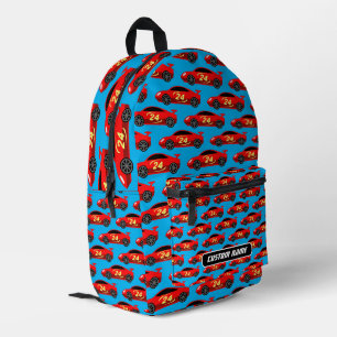 Kid's kundenspezifischer Rucksack mit coolem Rennw