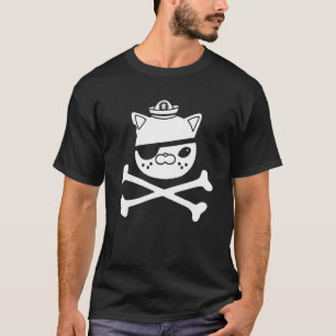 Kids Kwazii Süße Piratenkatze Kinder T-Shirt