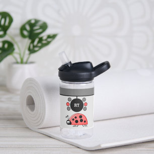 Kids ladybugs fügen Initialen Sterne Gray CamelBak Trinkflasche