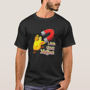 Kids Little Chick Magnet Jungs Kinder Kleinkinder  T-Shirt