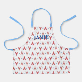 Kids Lobster Bake Lobsterfest Custom Lobster Koch Schürze