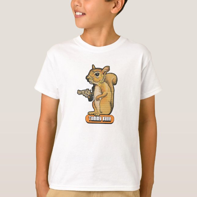 Kid's Long Sleeve Kane T - Shirt (Vorderseite)