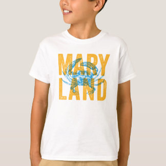 Kids Maryland Crab Tshirt