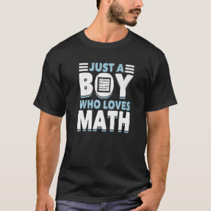 Kids Math Apparel for Mathematics Geek 1 T-Shirt
