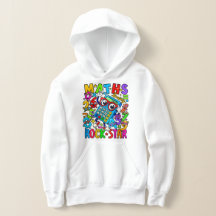 Kids Mathe Rock Star Hoodie | Grundschule UK