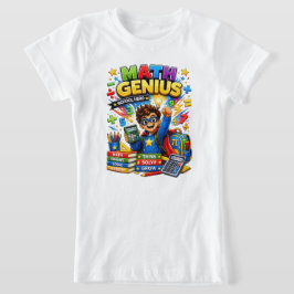 Kids-Mathematik-Shirt | Mathe-Genie-Held T-Shirt