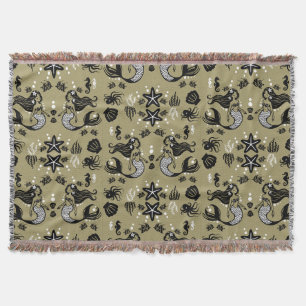 Kids Meerjungfrau Gold Strand Decke