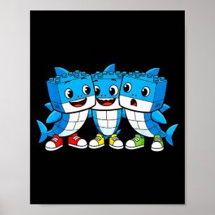Kids Meme Lustig Italien Brainrot Kinder Jungen Mä Poster