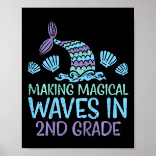 Kids Mermaid Magical Waves 2. Klasse Zweiter Poster