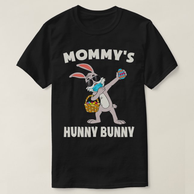 Kids Mommy's Hunny Bunny  Cute Easter Day Bunny To T-Shirt (Design vorne)