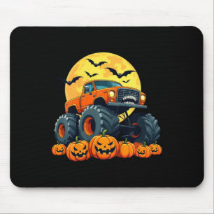 Kids Monster Halloween Pumpkin Jack O Lanter Mousepad