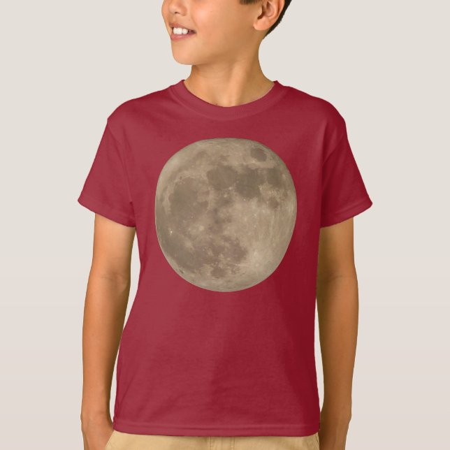 Kid's Moon Shirt Vollmond Kid's Sweatshirts (Vorderseite)