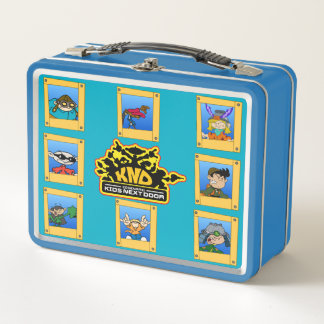 Kids Next Door Operatives Metal Lunchbox