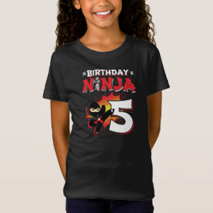 Kids Ninja Birthday Party Gift - 5 Jahre Old T-Shirt
