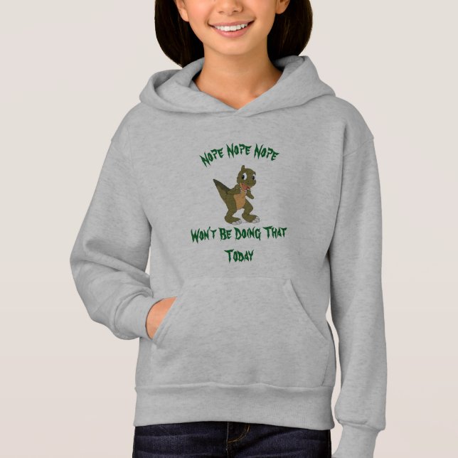 Kids Nope hoodie (Vorderseite)