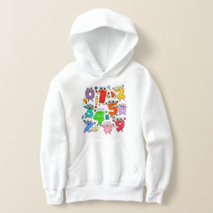 Kids Number Day Hoodie Lustige Mathe Zahlen