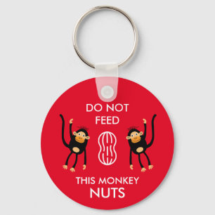 Kids Nut Allergy Warning Schlüsselanhänger