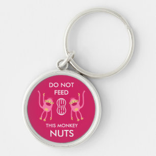 Kids Nut Allergy Warning Schlüsselanhänger
