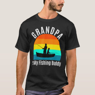 Kids Opa ist mein Buddy-Enkel-Spaß-Fan T-Shirt