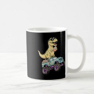 Kids Ostern T Rex Monster Truck Dino Grafik  Kaffeetasse